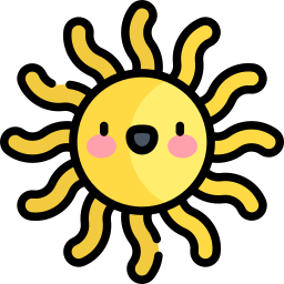 majowe słońce ikona