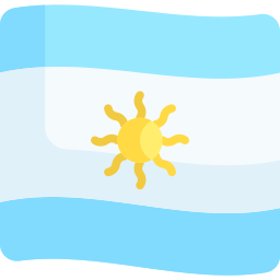bandera argentina icono