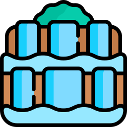 wodospad iguazu ikona