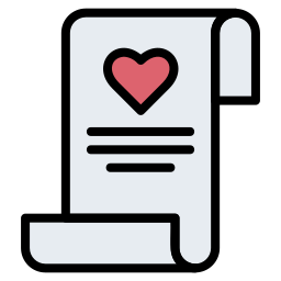 Love letter icon