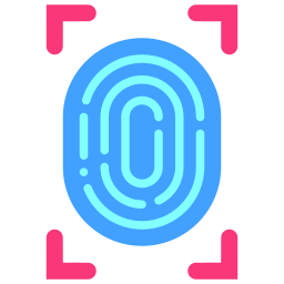 Finger scanner icon