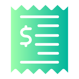 Receipt icon