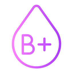 Blood type b icon