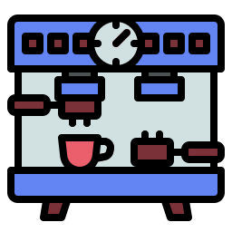 Coffee machine icon