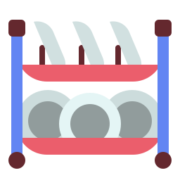 Dish rack icon