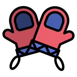 Kitchen glove icon