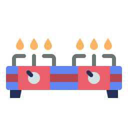 Gas stove icon