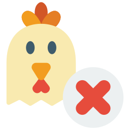 bez kurczaka ikona