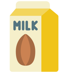 leche de almendras icono