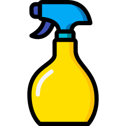 Cleaning spray icon