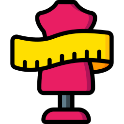 Measuring tape icon