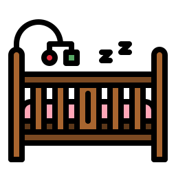 Детская кроватка иконка