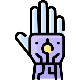 brazo bionico icono