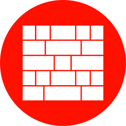 mur de briques Icône