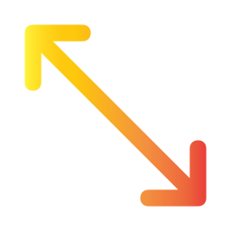 Diagonal arrow icon