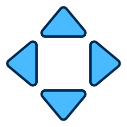 Four arrows icon