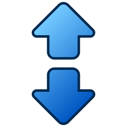 Up and down arrow icon