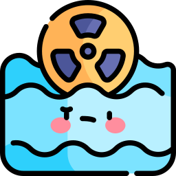 Water pollution icon