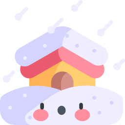 tempête de neige Icône