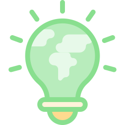 groen idee icoon