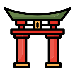 Torii gate icon