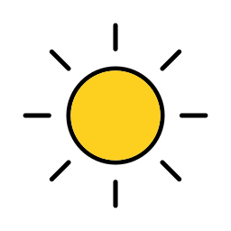 Sun icon