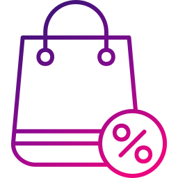 Shopping bag icon