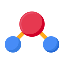 molécula icono