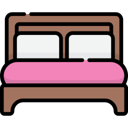 Double bed icon