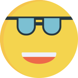 occhiali da sole icona