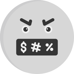 Swearing icon