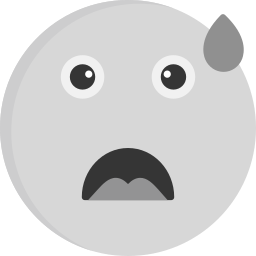 Worried icon