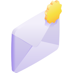 courrier 3d Icône