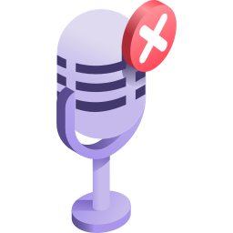 mikrofon 3d ikona