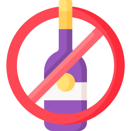 No alcohol icon