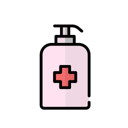 gel antibatterico icona