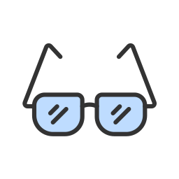 Reading glasses icon