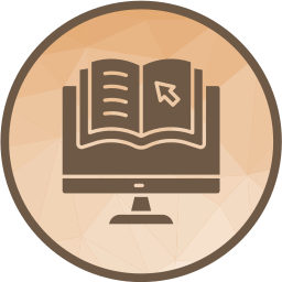 Online learning icon