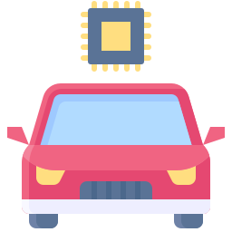 coche autónomo icono