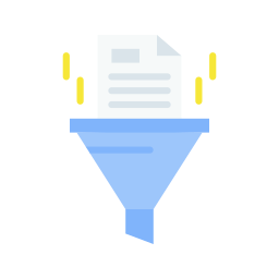 Data filtering system icon