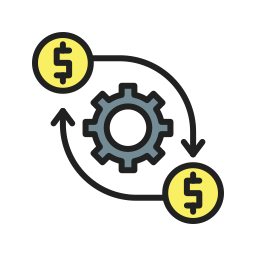 ingresos del proyecto icono
