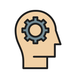 Human brain icon