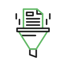 Data filtering system icon