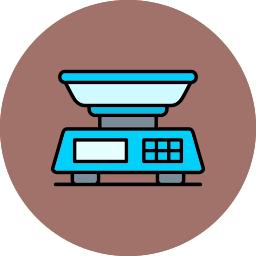 Food scale icon