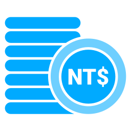 nouveau dollar taïwanais Icône