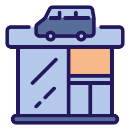 Автомобильный дилер иконка