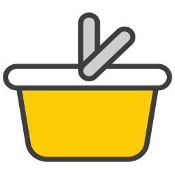 Shopping basket icon