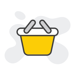 Shopping basket icon