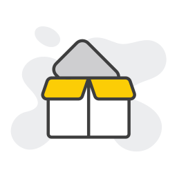 Delivery box icon