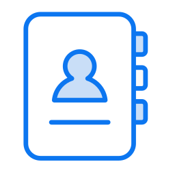 Contact book icon